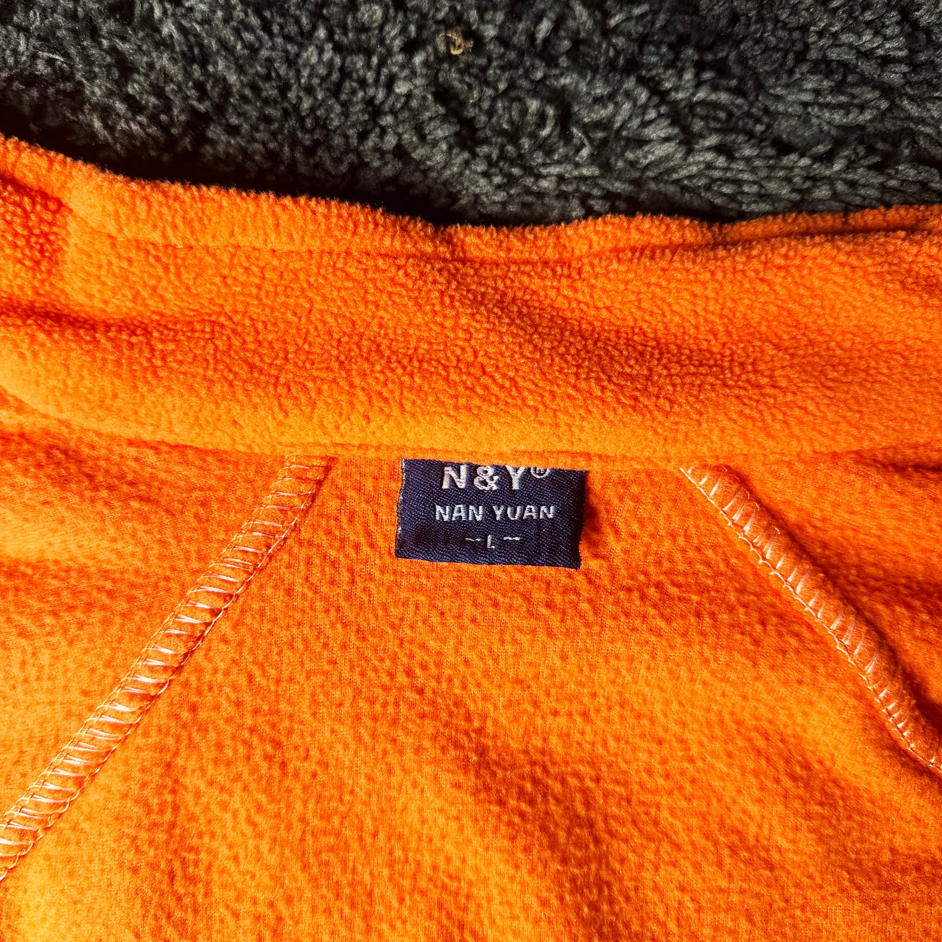 Fleece jacket - Orange - Size L