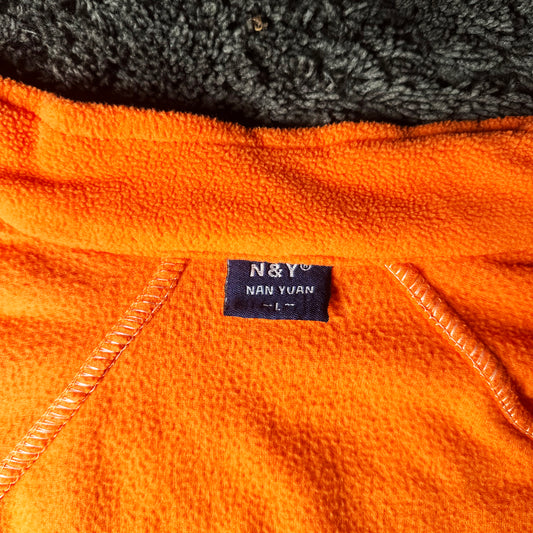 Fleece jacket - Orange - Size L