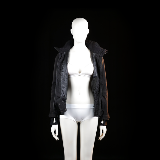 Windbreaker - Black & White - Size 158