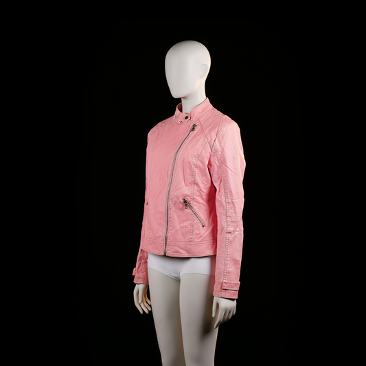 Biker jacket - Pink - Size L