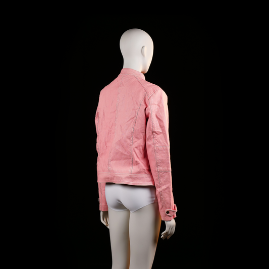 Biker jacket - Pink - Size L