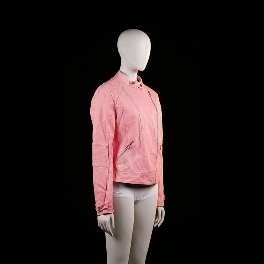 Biker jacket - Pink - Size L