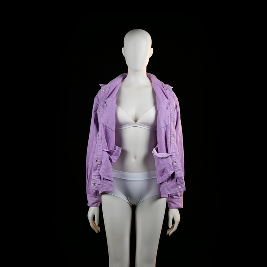 Trucker jacket - Lavender - Size 158